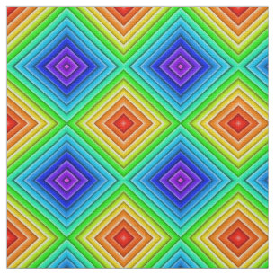 Geometric Topography - Ivory Linen Fabric