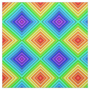 Geometric Topography - Pima Cotton Fabric