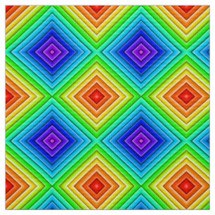 Geometric Topography - Polyester Poplin Fabric