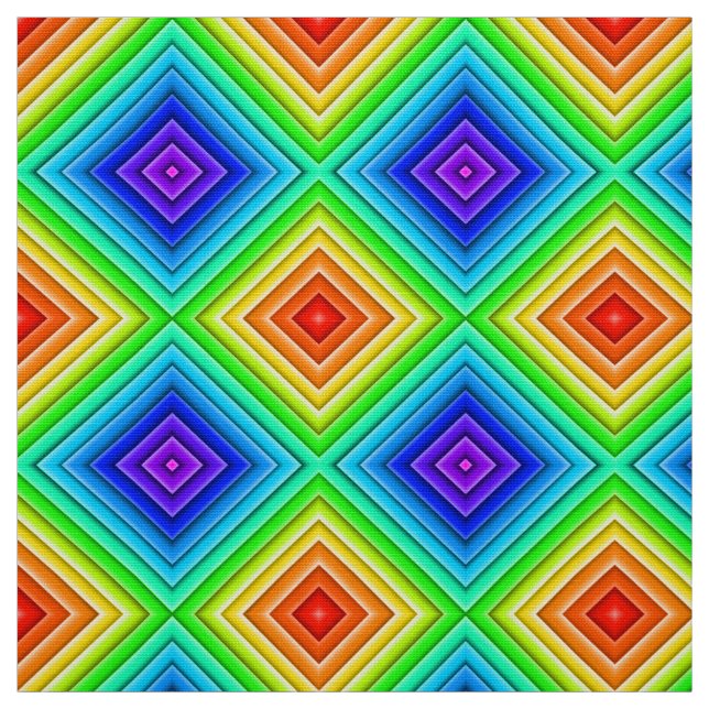 Geometric Topography - Polyester Poplin Fabric (Swatch)