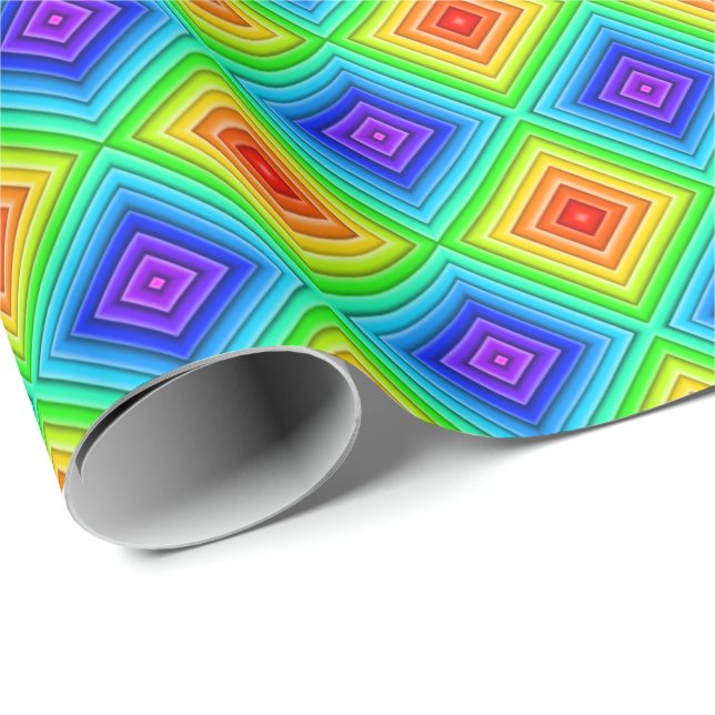 Geometric Topography - Wrapping Paper (Roll Corner)