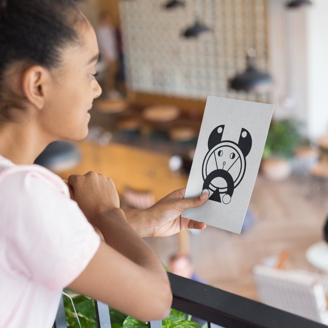 Geometric Tora Tiger Post-it Notes (Creator Uploaded)