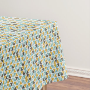 Geometric Triangle Pattern Tablecloth