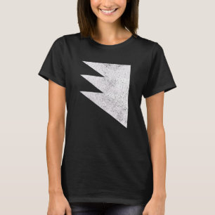 Geometric Triangles Overlay Shapes Geometry Distre T-Shirt