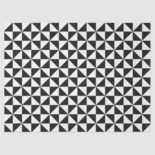 geometric triangles tissue paper (Front)