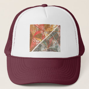 geometric Trucker Hat