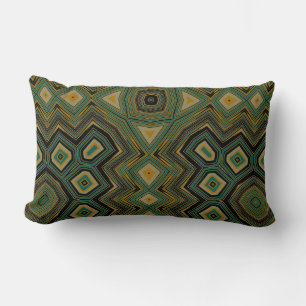 Geometric Turtle Lumbar Cushion