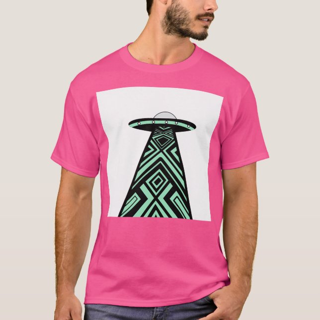 Geometric Ufo T-Shirt (Front)