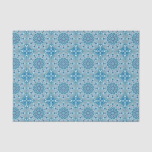 Geometric Vintage Boho Paisley Botanical Tissue Paper