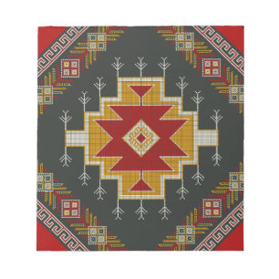 Geometric vintage classic colorful-fashion cute notepad