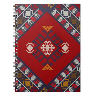 Geometric vintage classic cute-stylish colourful notebook