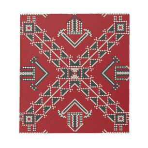 Geometric vintage fashion cute-trendy classic notepad