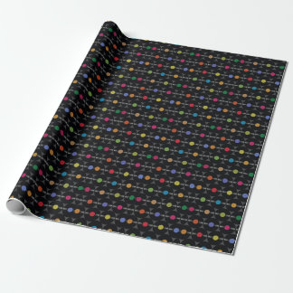 Geometric Vinyl: Simple Seamless Background. Wrapping Paper