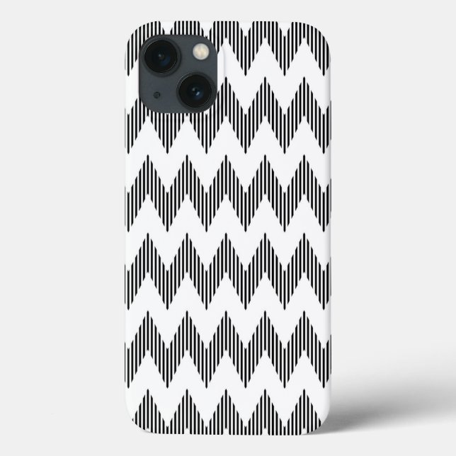 Geometric zigzag pattern 2 Case-Mate iPhone case (Back)