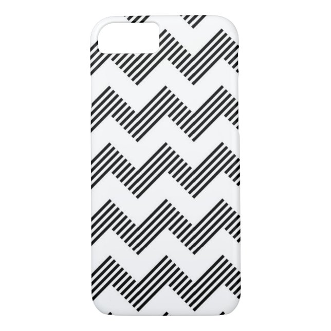 Geometric zigzag pattern Case-Mate iPhone case (Back)