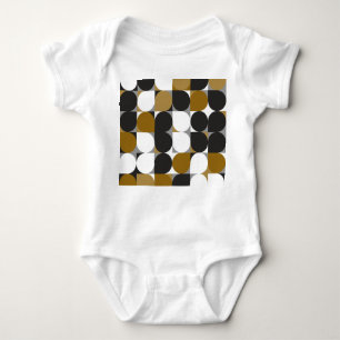 Geometrical Creativity: Seamless Pattern Design Baby Bodysuit