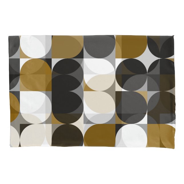 Geometrical Creativity: Seamless Pattern Design Pillowcase (Front)