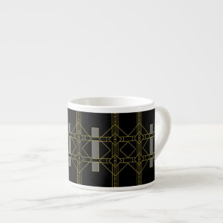 Geometrical Deco Pattern Espresso Cup