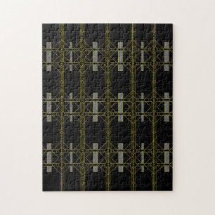 Geometrical Deco Pattern Jigsaw Puzzle
