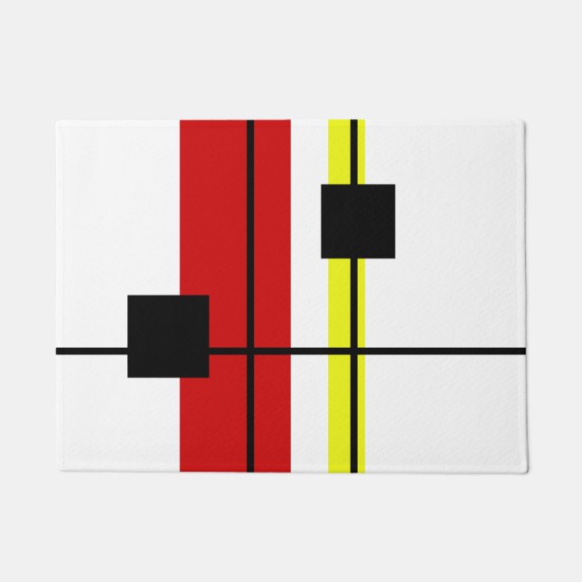 Geometrical design doormat (Front)