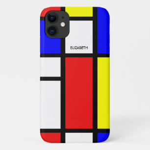 Geometrical Design Mondrian Inspired Modern Art Case-Mate iPhone Case