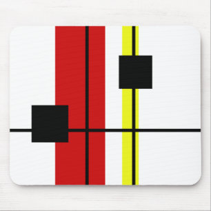 Geometrical design mouse pad