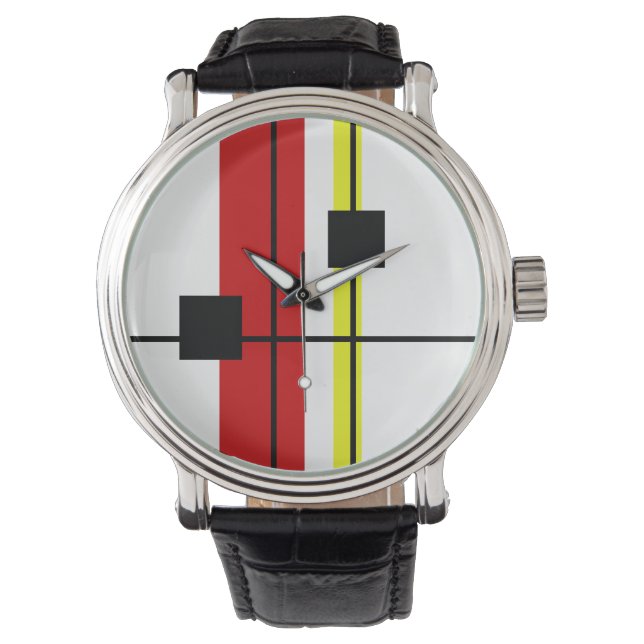 Geometrical design watch (Front)