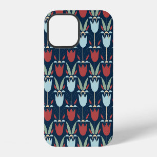 Geometrical Flower: Multi-Coloured Vintage Ornamen iPhone 12 Case