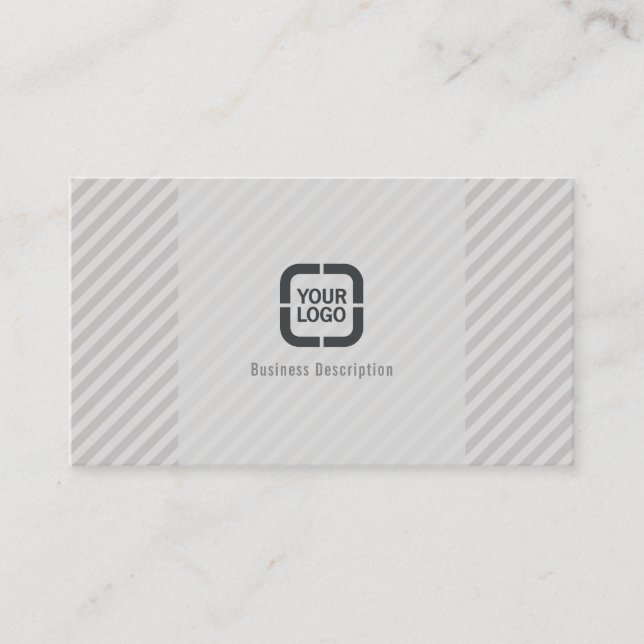 Geometrical Lines Business Card (Front)