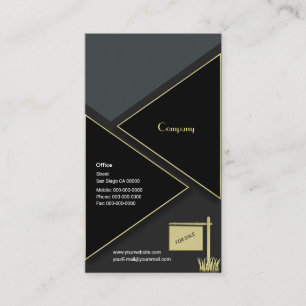 Geometrical Luxury Business Card