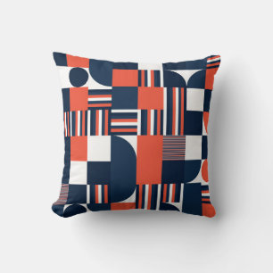 Geometrical modern seamless pattern cushion