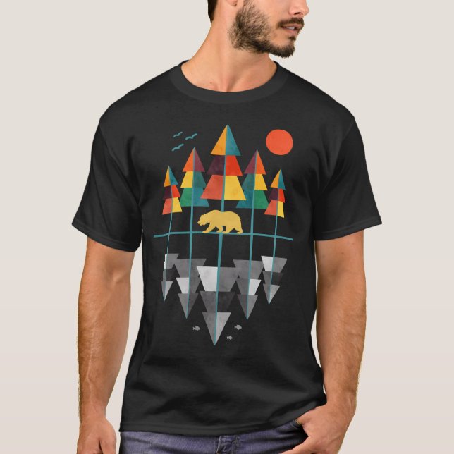 Geometrical Nature T-Shirt (Front)
