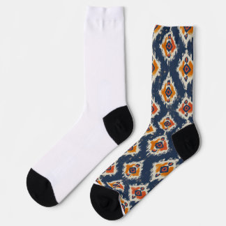 Geometrical pattern socks