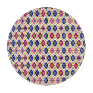 Geometrical Patterns: Traditional Textile Illustra Cutting Board
