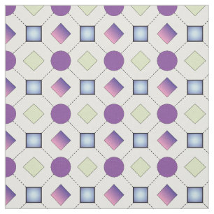 Geometrical shapes Fabric Pattern