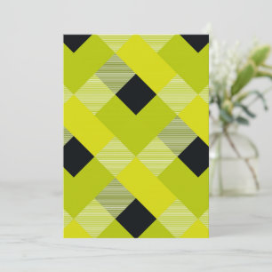 Geometrical Square Abstraction 11 Card
