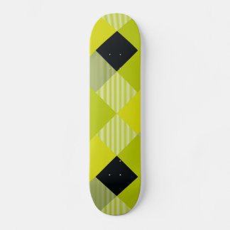 Geometrical Square Abstraction 11 Skateboard