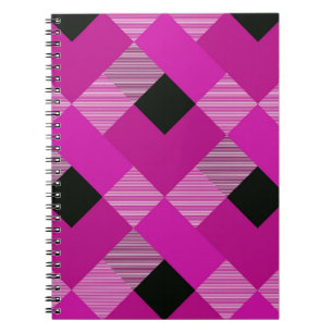 Geometrical Square Abstraction 13 Notebook