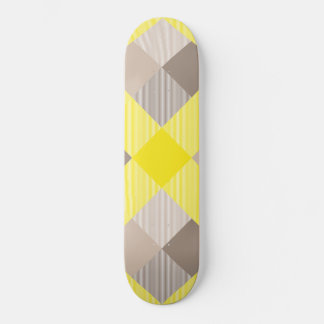 Geometrical Square Abstraction 19 Skateboard