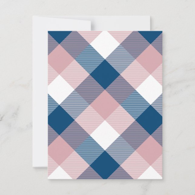 Geometrical Square Abstraction 1 Card (Front)
