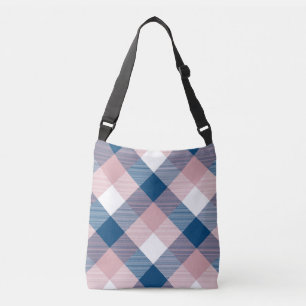 Geometrical Square Abstraction 1 Crossbody Bag