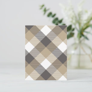 Geometrical Square Abstraction 2 Holiday Postcard