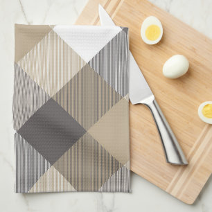 Geometrical Square Abstraction 2 Tea Towel