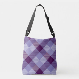 Geometrical Square Abstraction 4 Crossbody Bag