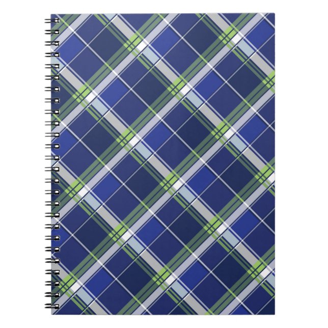 Geometrical Square Abstraction 5 Notebook (Front)