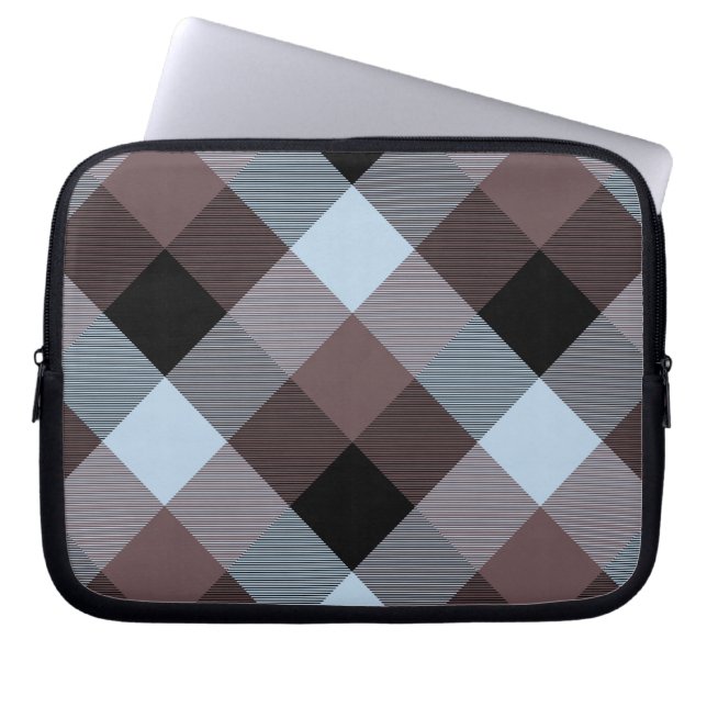 Geometrical Square Abstraction 8 Laptop Sleeve (Front)