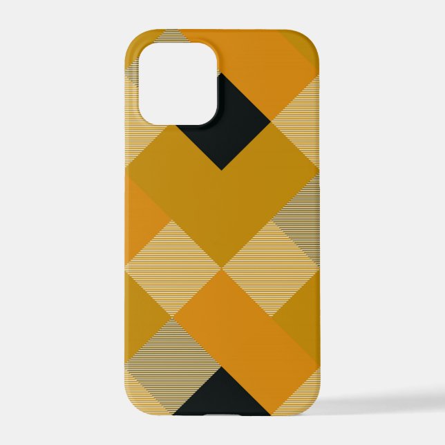Geometrical Square Abstraction 9 iPhone Case (Back)