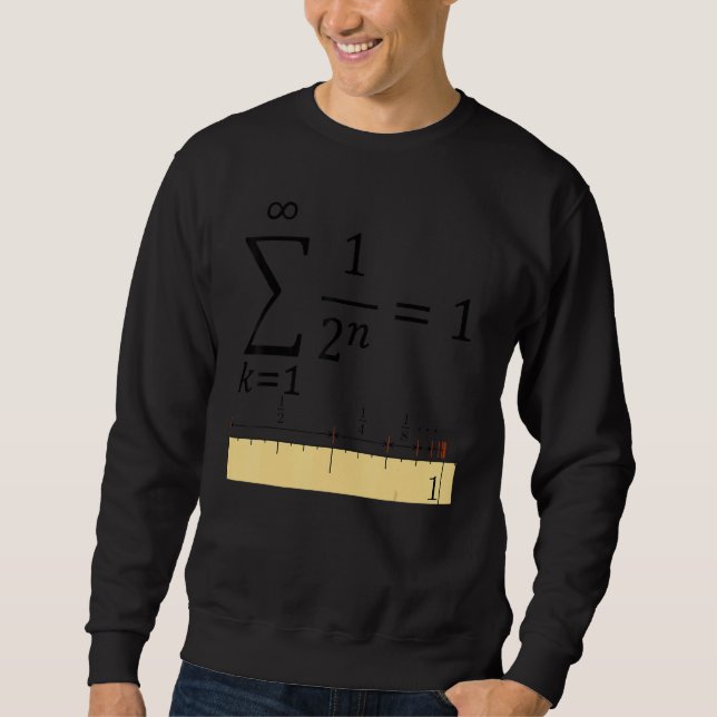 Geometrical Sum Cool Notion Of Math And Science 2 Sweatshirt (Front)