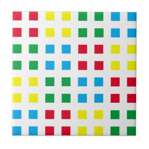 Geometrics colourful pattern tile