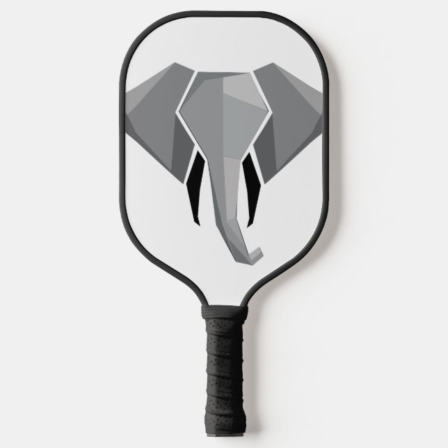 Geometrics Elephant Head  Pickleball Paddle (Front)